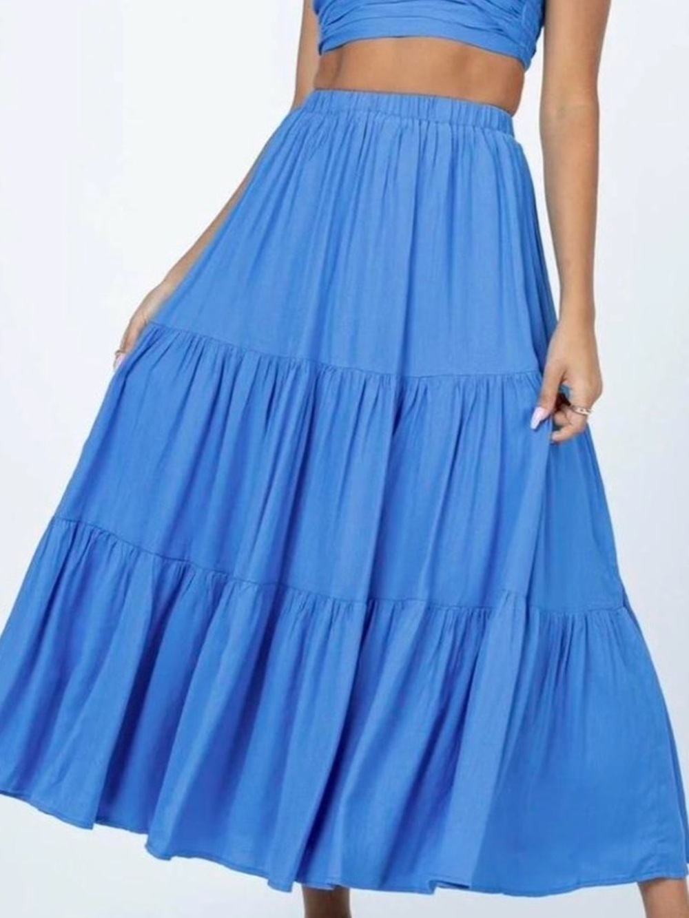 Women’s Pink Lily 2 piece Skirt Set